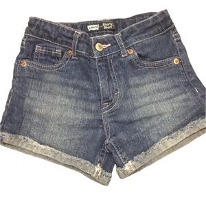 Levi’s Denim shorts for little girls
